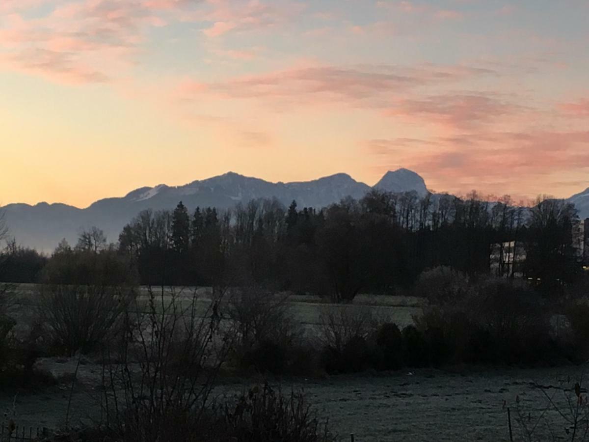 Ferienwohnung Bergblick Bad Aibling Exterior foto